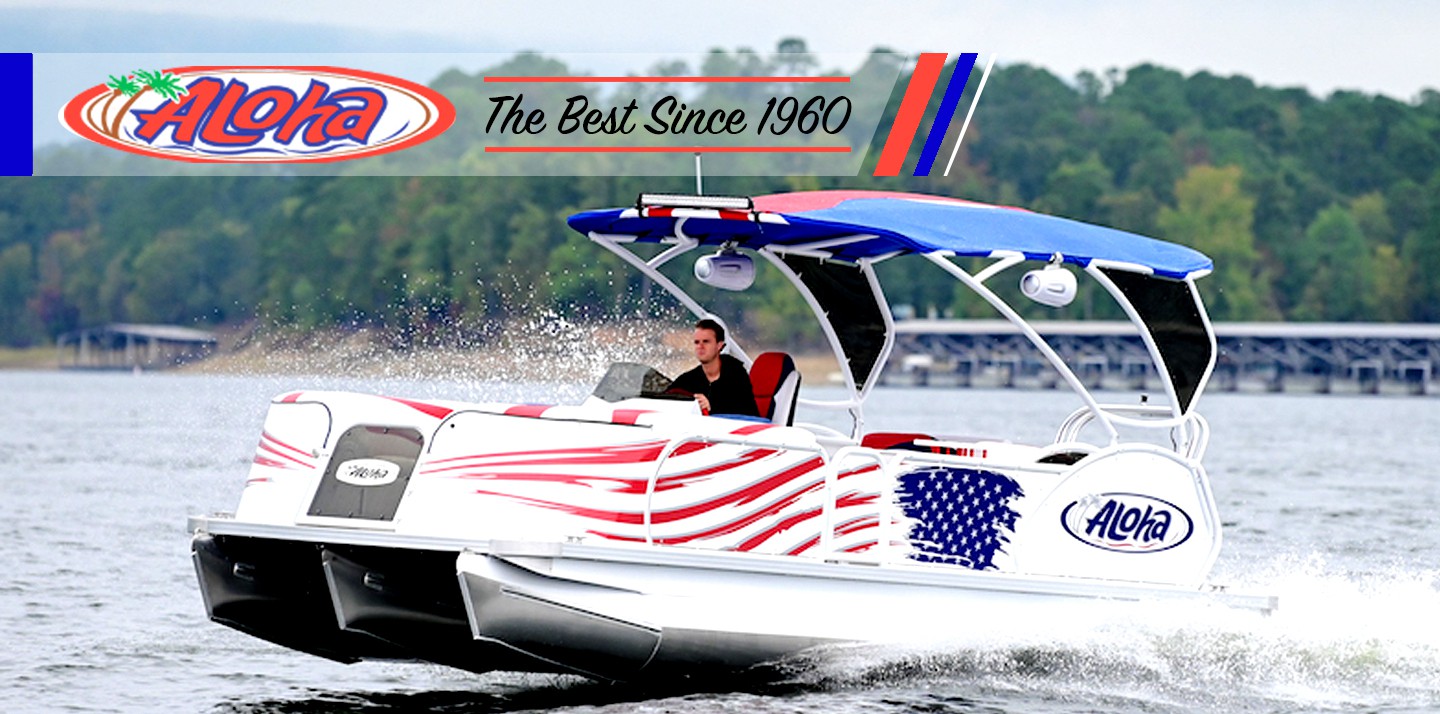 Aloha Pontoons Americas Favorite - MADE IN THE USA